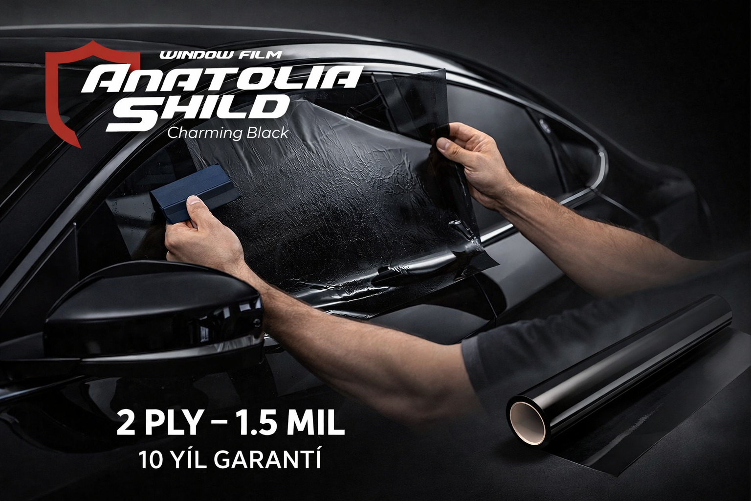 2 PLY Charcoal Dyed 1.5 Mil – 10 Yıl Garanti